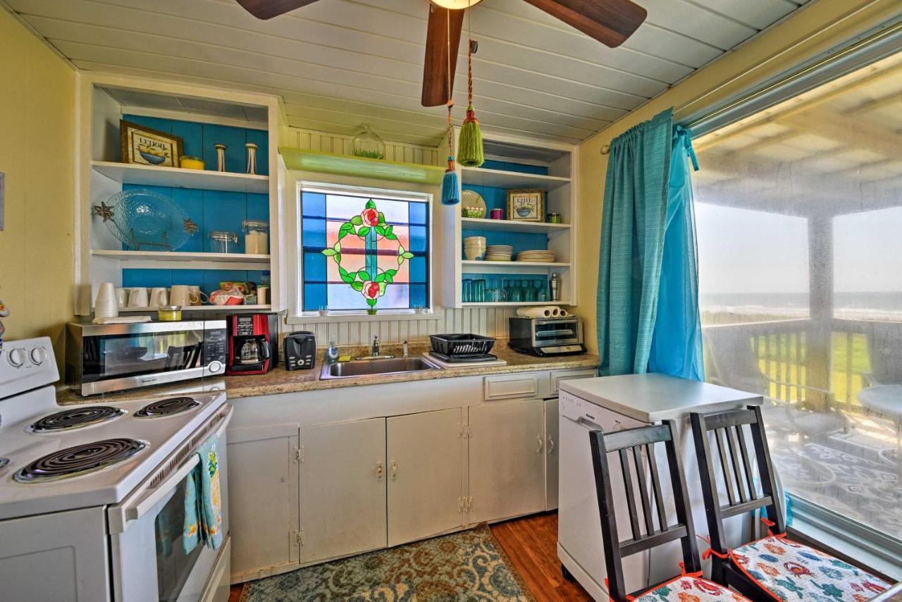 Galveston Beach House With Private Deck And Gulf Views Dış mekan fotoğraf