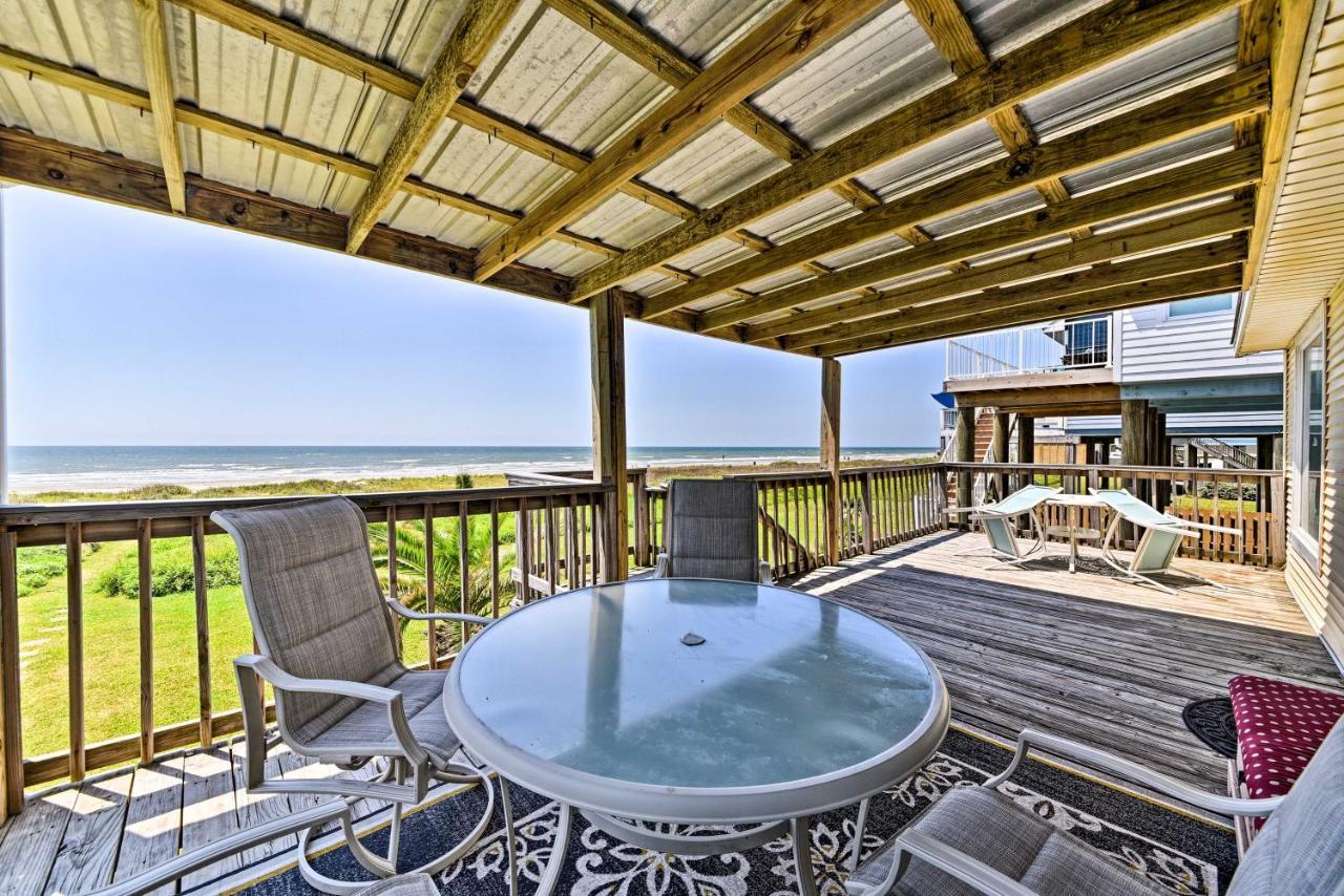 Galveston Beach House With Private Deck And Gulf Views Dış mekan fotoğraf