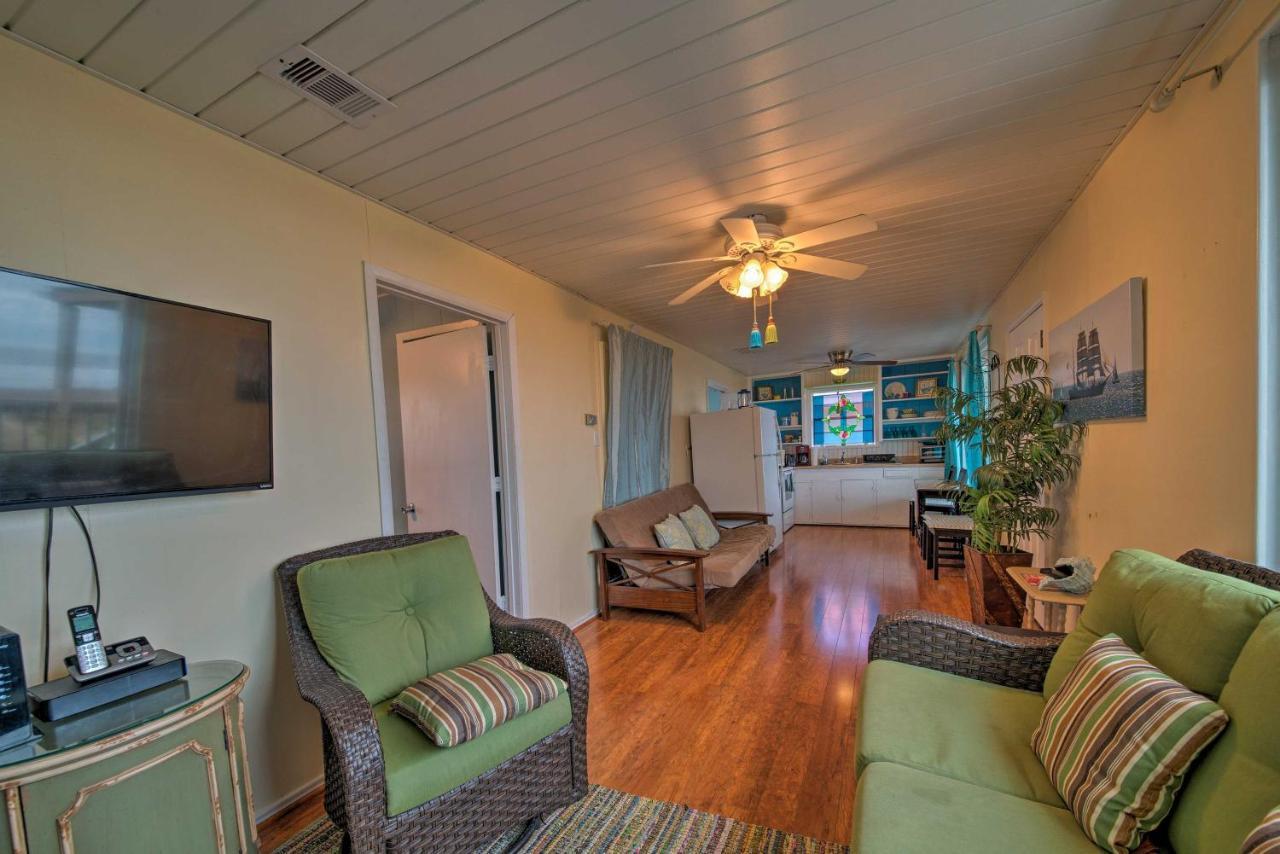 Galveston Beach House With Private Deck And Gulf Views Dış mekan fotoğraf