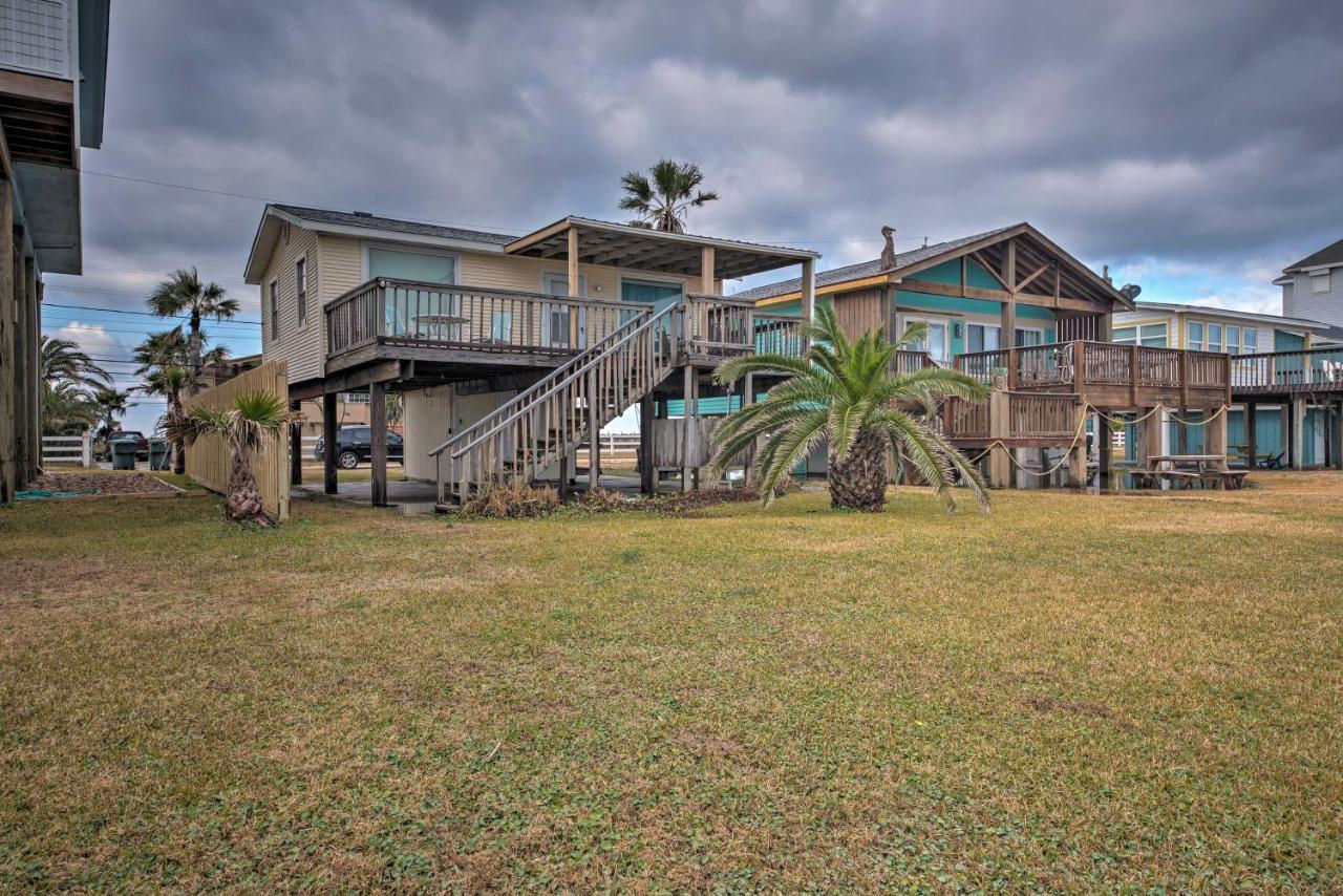 Galveston Beach House With Private Deck And Gulf Views Dış mekan fotoğraf