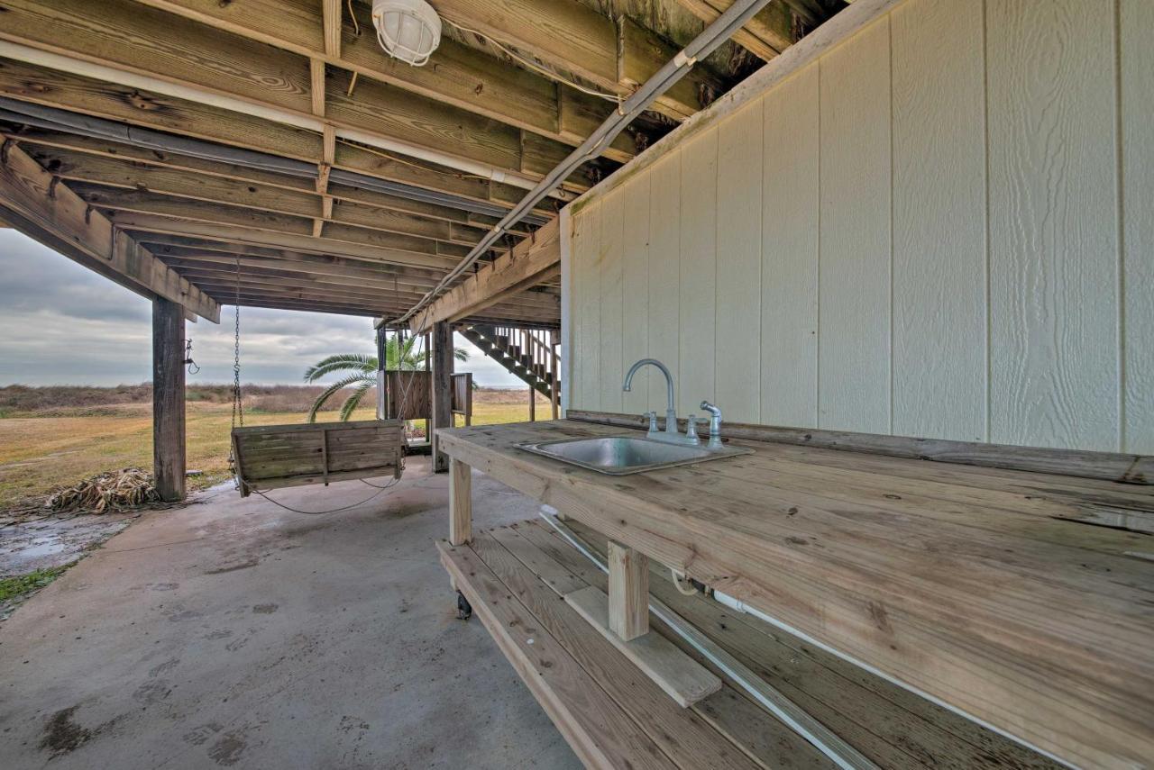 Galveston Beach House With Private Deck And Gulf Views Dış mekan fotoğraf