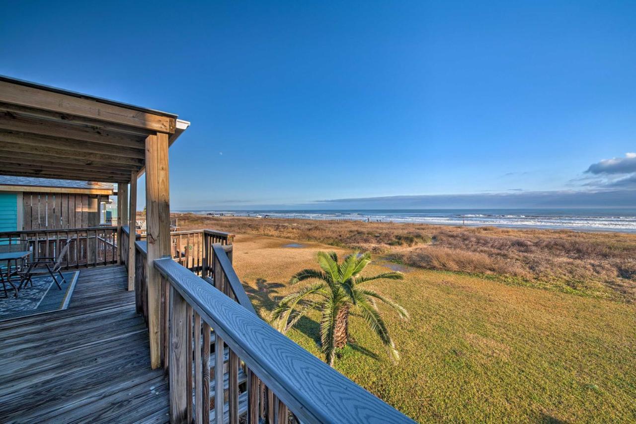 Galveston Beach House With Private Deck And Gulf Views Dış mekan fotoğraf