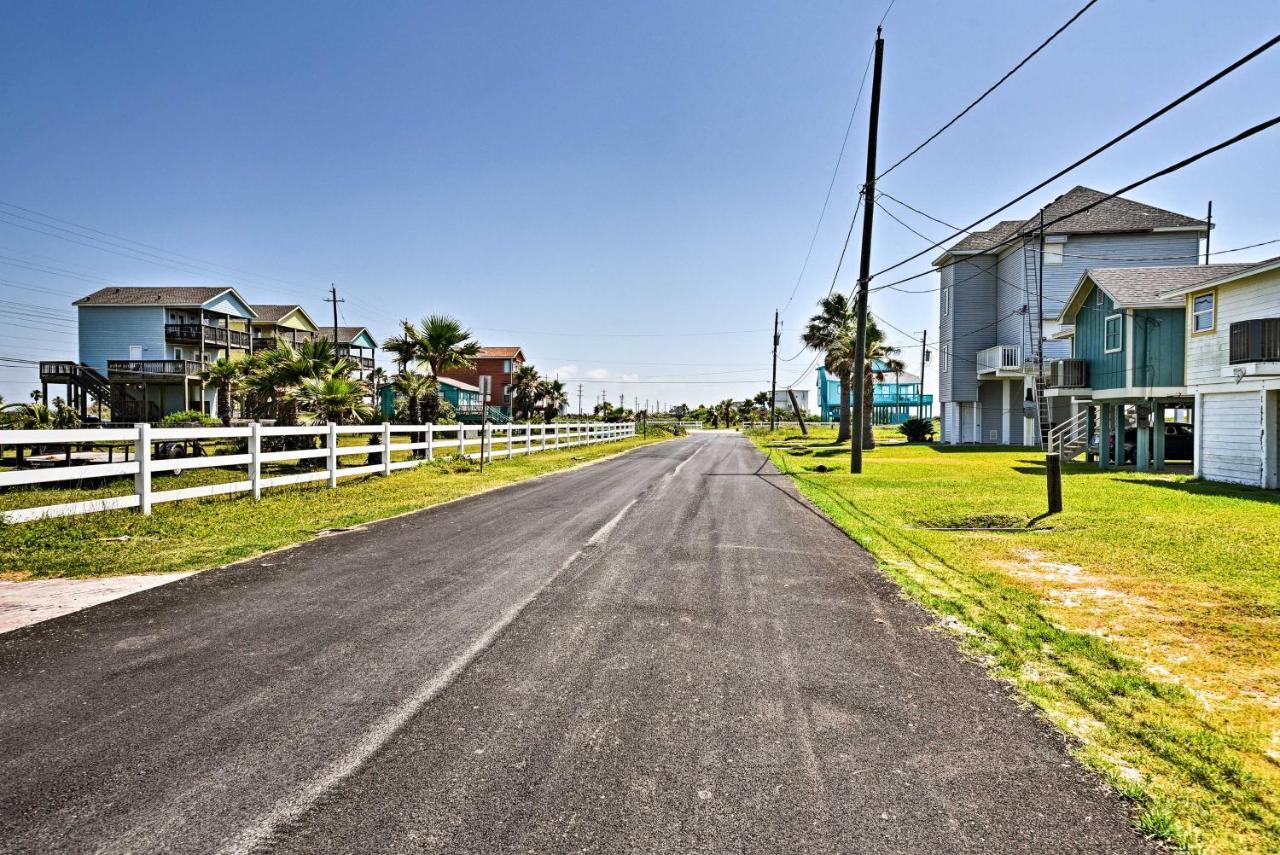 Galveston Beach House With Private Deck And Gulf Views Dış mekan fotoğraf